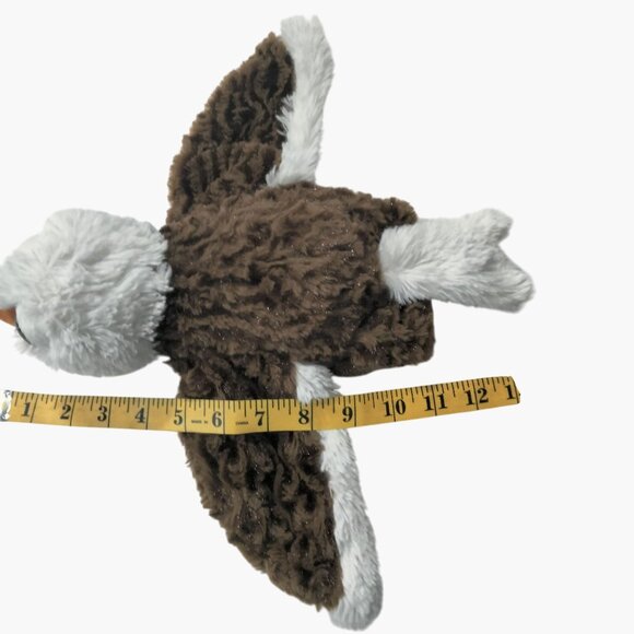 Caltoy Bald Eagle Puppet Stuffed Plush Toy Soft Fluffy Bird - Picture 7 of 8
